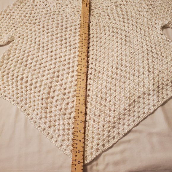 Beach cover up dress summer Outfit 100% soft cotton size M. - Picture 11 of 11